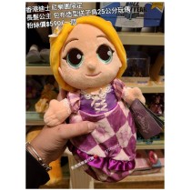香港迪士尼樂園限定 長髮公主 包布造型送子鳥25公分玩偶